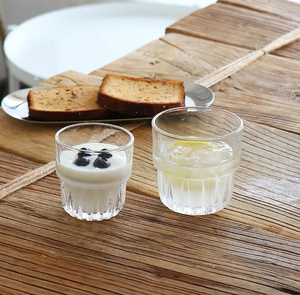 130ml 260ml 350ml nhà máy bán buôn tùy chỉnh phù hợp cho cà phê trà kính dọc cốc cà phê - Product Image 3