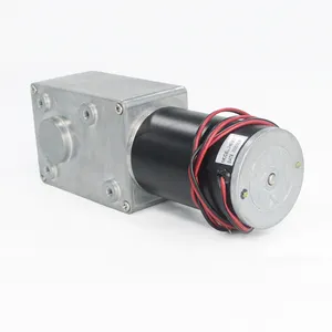 Aslong 5882-45 גבוהה באיכות ימין זווית חשמלי מיני מנוע dc תולעת תיבת הילוכים/12 וולט dc הילוך מנוע