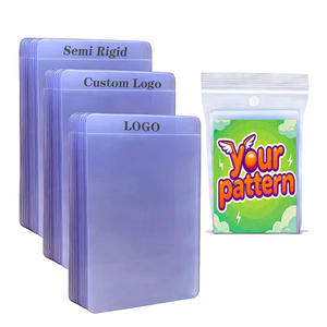 Protector de Tarjetas de Juego MTG TCG de PVC Transparente Personalizado con Logotipo, Protector de Tarjetas Coleccionables, Top Loader para Pokémon, Top Loader Deportivo Semirrígido - Product Image 2