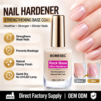 Base de renforcement pour ongles, soin naturel des ongles, base transparente pour ongles fragiles, fournitures de manucure en salon, OEM ODM
