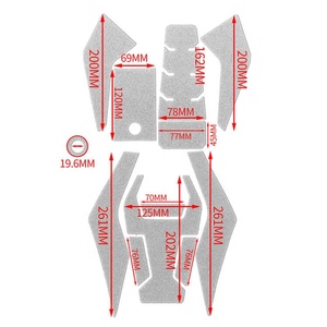 XXUN autocollant de réservoir de carburant de moto décalcomanies tampon de réservoir autocollant de décoration de protection pour <span class=keywords><strong>HONDA</strong></span> XADV 750 <span class=keywords><strong>X</strong></span>-<span class=keywords><strong>ADV</strong></span> 750 2021 2022 2023 2024 - Product Image 6