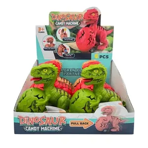 프로모션 장난감 사탕 공룡 자동차 사탕 충전 장난감 참신함 사탕과 아이들을위한 장난감