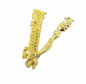 Accessoires <span class=keywords><strong>d</strong></span>écoratifs contemporains en alliage de zinc doré en forme de V <span class=keywords><strong>pour</strong></span> la maison, le bureau, la salle à manger, le salon, la chambre à coucher, montage facile - Product Image 2