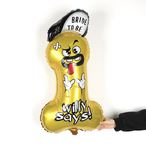 Juguetes de Navidad Fiesta divertida Proveedor de bares para adultos Accesorios sexuales Forma de pene Globo de pene Juguetes sexuales - Product Image 5