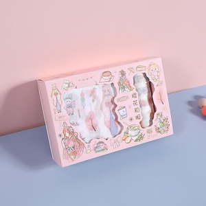 เทปบัญชีมือถือการ์ตูนน่ารักกล่องของขวัญ Washi สติกเกอร์ตกแต่งสร้างสรรค์สำหรั<span class=keywords><strong>บ</strong></span>เด็กนักเรียนเด็ก - Product Image 6