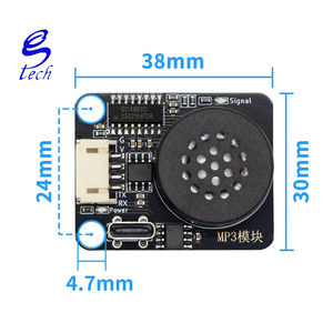 Module de lecture vocale MP3, lecture intelligente de la musique vocale, compatible avec les trous de blocs de construction standard, interface PH2.0 - Product Image 2