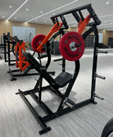 Máquina de Press de Hombros Lateral ISO, Equipo de Gimnasio Comercial para Entrenamiento Aislado de Deltoides y Hombros