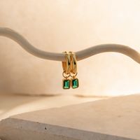 NATUNA Nouvelle Tendance Mini Porte-bijoux en Argent 925 pour Présentation Mariage Personnalisé Luxe Pierres Précieuses Boucles d'Oreilles
