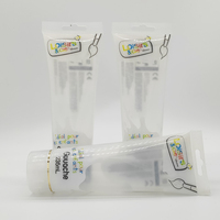 OEM Tube vide de 30g 50g 60g 75g 100g 120g 150g laminé Emballage de dentifrice Tube dentifrice Emballage de dentifrice avec couvercle supérieur rabattable