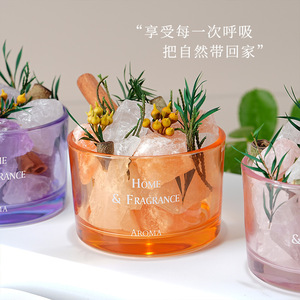 เครื่องกระจายกลิ่นคริสตัลนอร์เทิร์นมู อโรมา 90-120 วัน กลิ่นหอมสดชื่นสำหรับบ้าน น้ำมันหอมระเหยแบบก้อน ของตกแต่งบ้าน ของขวัญ - Product Image 4