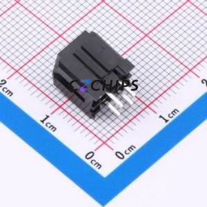 A300E1L2-2B4P12 Wire-to-Board Pin Header Through hole Component (THT),P=3mm Connector 2x2P 3mm Through Hole 2 - Product Image 2