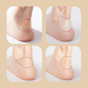 แผ่นไฮโดรคอลลอยด์ที่มองไม่เห็นแผ่นกันแรงเสียดทานแถบรัดส้นสูงช่วยในการรักษาแผลที่รวดเร็วการป้องกันแผลพุพองที่นิ้วเท้า - Product Image 1