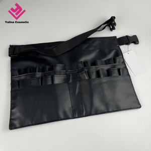 40-مجموعة فرش مكياج احترافية بشعار مخصص ، شعر ناعم أسود ، مقبض خشبي فضي ، مجموعة فرش مكياج فاخرة طويلة - Product Image 6