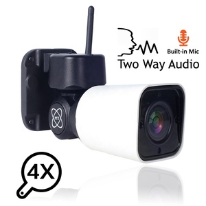 1080จุด4X Optical Zoom มินิ PTZ กระสุน WiFi กล้อง H.265กลางแจ้งไร้สาย AP ฮอตสปอตตรวจจับการเคลื่อนไหว <span class=keywords><strong>Onvif</strong></span> กล้องวงจรปิดรักษาความปลอดภัย - Product Image 2