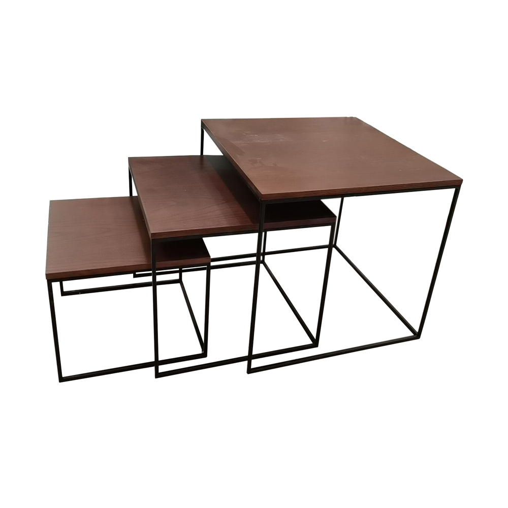 Студия Лауро и современный винтажный глянцевый из нержавеющей стали травертин гнездо MDF гостиничный журнальный столик с книжкой