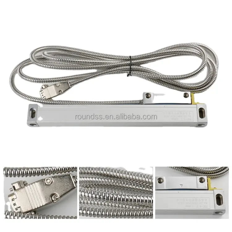 Sensor perpindahan/skala optik encoder linier