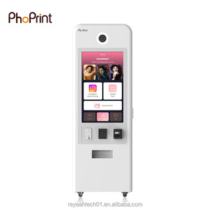 Portable Instant Print Touch Screen Self Service <strong>Photo</strong> <strong>Booth</strong> For Wedding - Product Image 2