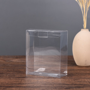 Mini MOQ Clear Plastic PVC Packaging Boxes High Transparent Plastic Box Retail Gift Box