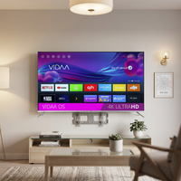 Televisor Inteligente LED 4K de Fábrica OEM, 32 Pulgadas, Android TV de Alta Definición, HTV de 43, 50, 55 y 65 Pulgadas