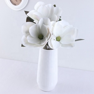 3D in lattice reale Touch fiori artificiali <span class=keywords><strong>Magnolia</strong></span> fiori artificiali per la decorazione della casa di nozze - Product Image 3
