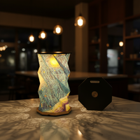 Idées de cadeaux d'entreprise, nouvelles idées de produits originaux 2026, petite veilleuse, lampe en papier pliable pour cadeau de soutien, personnalisable