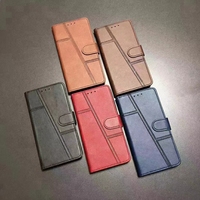 Étui de téléphone en cuir PU rabattable, résistant aux chocs et imperméable pour 16 Pro Max 11 12 13 14 15 Promax, avec porte-cartes
