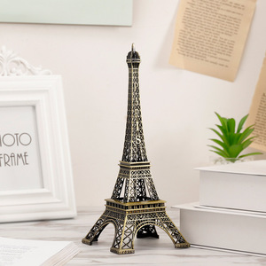 <strong>Eiffel</strong> <strong>Tower</strong> Statue Decor Alloy Metal Collectible Figurine Souvenir Room French <strong>Eiffel</strong> <strong>Tower</strong> Table Decoration - Product Image 3