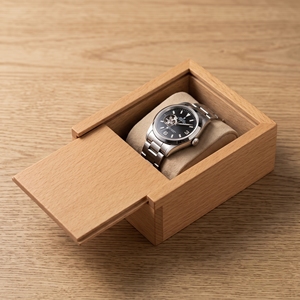 OEM Unfinished Rectangular Solid Pull Slide Lid Wooden Storage <b>Box</b> for Jewelry or Tea Gift Wrapping Retro Desktop Accessory - Product Image 5