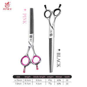 <span class=keywords><strong>Ciseaux</strong></span> de toilettage professionnels Fenice JP440C 6,75/7 pouces <span class=keywords><strong>pour</strong></span> animaux de compagnie, effet de coupe volumineuse, <span class=keywords><strong>ciseaux</strong></span> à dents épaisses <span class=keywords><strong>pour</strong></span> chiens - Product Image 6