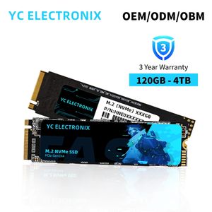 YC ELECTRONIX USB Typ C 3.0 RGB LED 2GB tragbarer NVMe M.2 externer neuer Festplatten-externer Laptop - Product Image 3