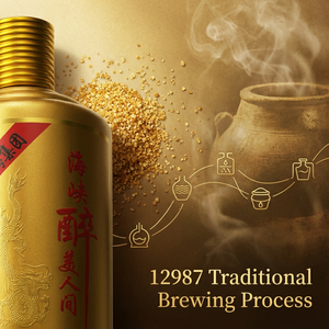 <span class=keywords><strong>Baijiu</strong></span> chinois haut de gamme 53%vol |   Spiritueux de sorgho aromatisé à la sauce Hongzhuan |   Spiritueux de qualité professionnelle pour l'exportation, provenant de la ville de Maotai - Product Image 6