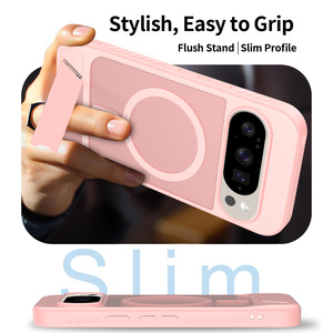 Funda Magnética Antigolpes para <span class=keywords><strong>Google</strong></span> Pixel 10 9 Pro XL, Delgada, con Soporte, Carcasa Trasera de TPU y PC, con Carga Inalámbrica Magnética - Product Image 5