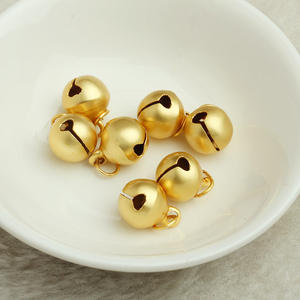 5 мм 6 мм маленький 8 мм 10 мм вьетнамский песочный Золотой аксессуар для поделок маленький подвесной шар Колокольчик для рукоделия - Product Image 4