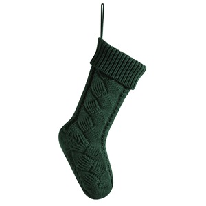 2025 Christmas Stockings Cable Knit Stocking Christmas Decorations Bags Gift Xmas Tree Stocking Ornaments <b>Santa</b> Elk <b>Socks</b> - Product Image 5