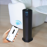 Diffuseur d'arômes d'air froid HVAC CNUS S3000TF 1000ml, système de parfum commercial sur pied pour hall d'hôtel