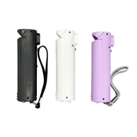 Spray de défense personnelle compact avec porte-clés à dégagement rapide, conception avec poignée ergonomique pour une précision accrue, outil de sécurité personnel portable