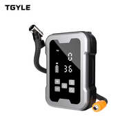 Démarreur de voiture multifonctionnel avec compresseur d'air 150 PSI, batterie externe portable et lampe LED d'urgence pour le sauvetage routier