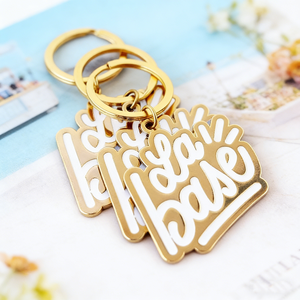 Pinstar Keyring Manufacturer Personalized Iron on Zinc Alloy Key Chains Sublimation Custom Logo Soft Hard Enamel Metal Keychains