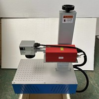 Machines de marquage laser uv 3w 5w imprimante de marquage laser machine 10w 5w 3w JPT avec contrôle EZCAD SG7110 tête Galvo double points rouges
