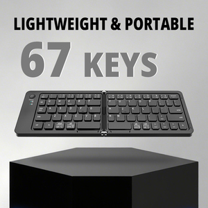 Teclado Plegable Inalámbrico Portátil para PC, Laptop, Mini Teclado Flexible de Bolsillo, Venta al Por Mayor de Fábrica - Product Image 3