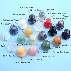 Gua Sha-piedra de cuarzo rosa de cristal 2022 Natural, herramienta facial, seta Rosa Guasha, seta Gua Sha - Product Image 6