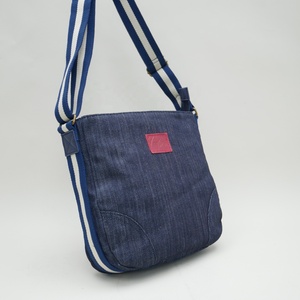 Custom Denim Crossbody Bag OEM Logo Accept Casual <b>Shoulder</b> Bag Adjustable <b>Strap</b> Messenger Bag for Men Women Daily Travel Outdoor - Product Image 2