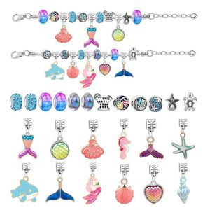 Bracelet en titane doré de luxe pour femmes avec pendentif personnalisé, bijoux tendance, bracelet en acier inoxydable à perles - Product Image 5