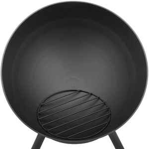 Brasero en acier certifié de bois de chauffage de grande cheminée de partie avec le gril de BBQ pour la partie de famille - Product Image 2