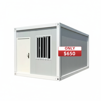 Maisons préfabriquées portables de 40 pieds, 30 pieds, 20 pieds, maisons modulaires mobiles, mini-maisons, bureaux, conteneurs, maisons conteneurs