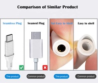 Neuankömmling 3,5mm Buchse zu Typ C Buchse 100% OEM-kompatibler Konverter-Audio adapter für Telefonanruf Broadcast USB Key