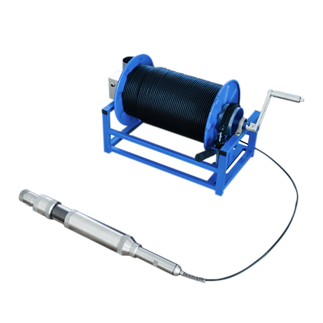 Stainless Steel 100m Well Inspection Borehole Camera with 40mm Bore Simple Design and PLC Core Components