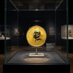 Réplique de pièce de monnaie en relief du portrait du <span class=keywords><strong>roi</strong></span> <span class=keywords><strong>Charles</strong></span> III, plaquée or, commémorative, objet de collection, souvenir, médaillon - Product Image 3