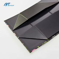 Boîte à mouchoirs pliable personnalisée à imprimé floral, support de serviettes pliable plat pour la maison, l'hôtel, le bureau, vente en gros