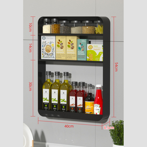 Giá để đồ đa năng bằng thép gắn tường với một tầng để sắp xếp đồ đạc trong nhiều phòng khác nhau - Product Image 5